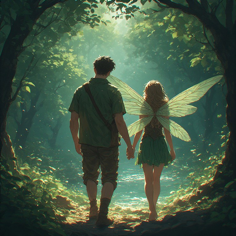 Cover art for Mirage crossing - a door to Eldrathia🎠(IS), a romance scenario on AI Dungeon