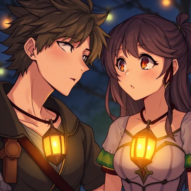Cover art for The Lanterns of Lyria (with Inner Self 1.02) đźŽ, a romance scenario on AI Dungeon