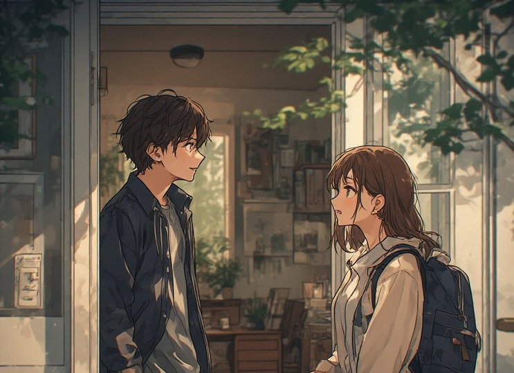 Cover art for Surprise Roommate DLC Unlocked 🎠(IS), a romance scenario on AI Dungeon