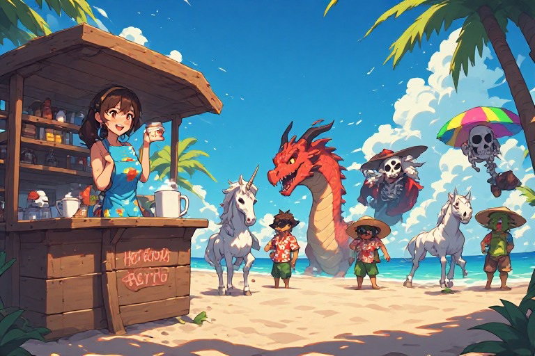 Cover art for Hot Cocoa, Cold Magic 🎠(IS), an inner self scenario on AI Dungeon