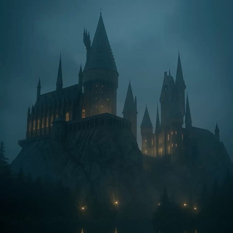 Cover art for Hogwarts, a harry potter scenario on AI Dungeon