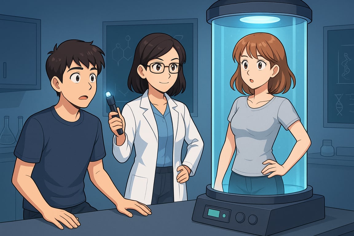 Cover art for Project Chrysalis (Original), a gender bender scenario on AI Dungeon