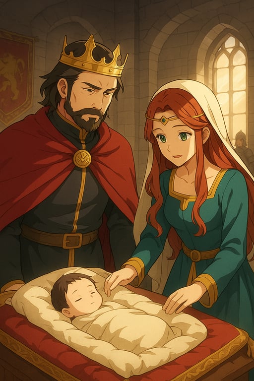 Cover art for Heir to the Crown (1.1), a medieval scenario on AI Dungeon