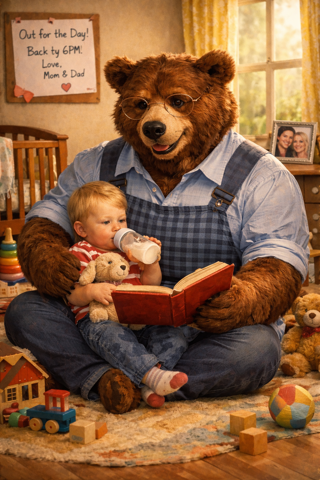 Cover art for A Manny/Nannies duty, a nanny scenario on AI Dungeon