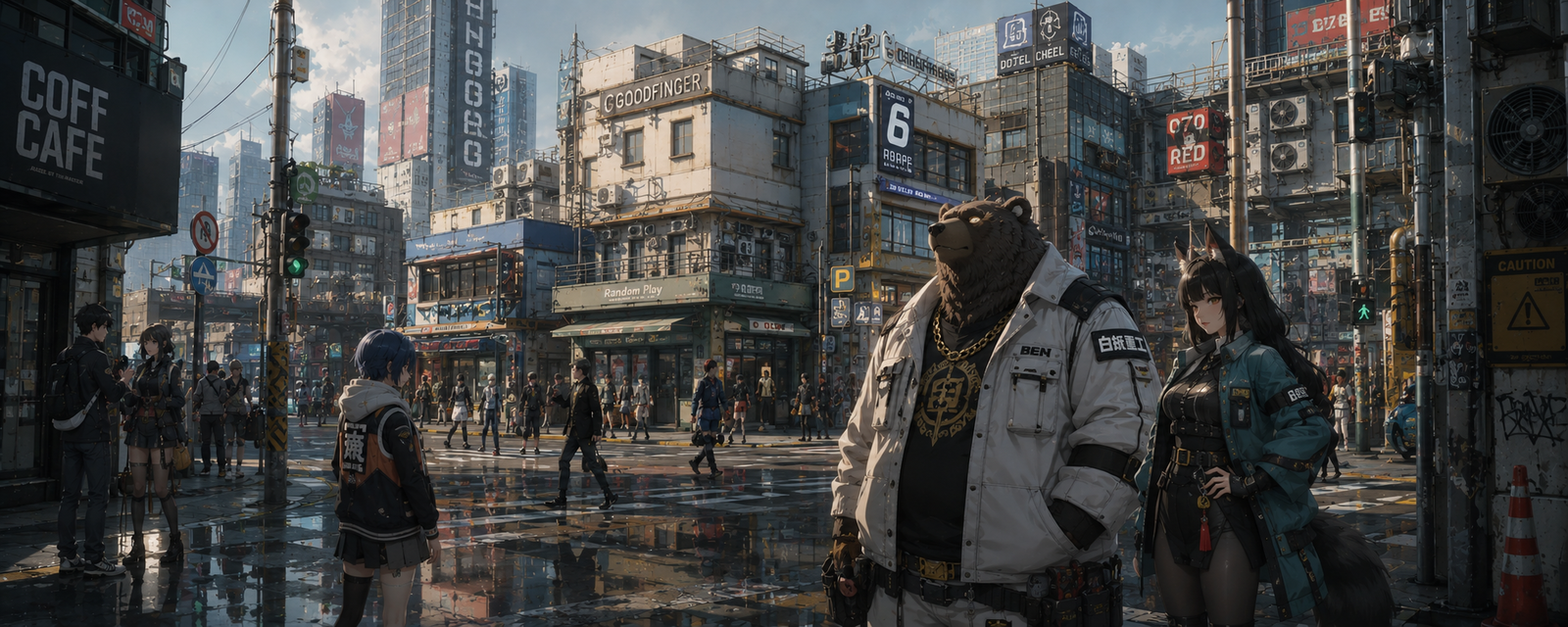 Cover art for Your Life in New Eridu, a zenless scenario on AI Dungeon