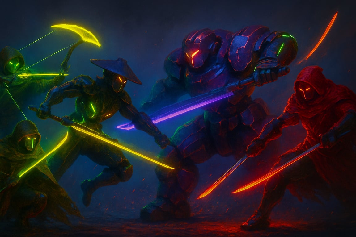 Cover art for Combatants V2, a combatants scenario on AI Dungeon