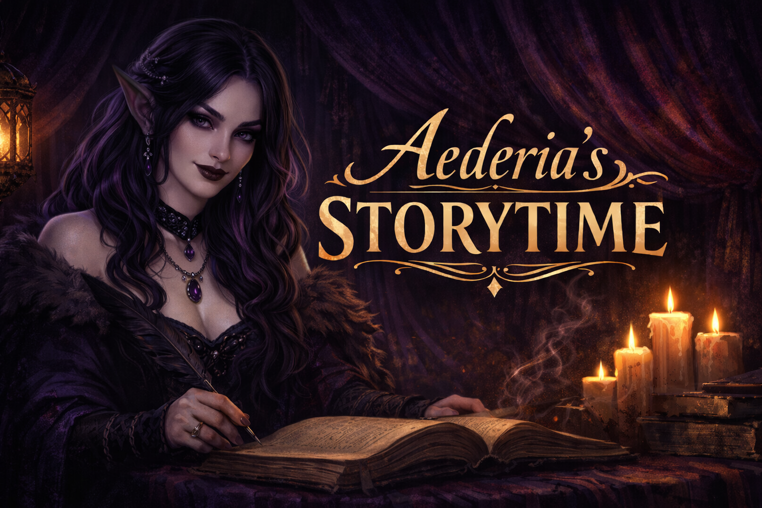 Cover art for Aederia’s Storytime, a story scenario on AI Dungeon