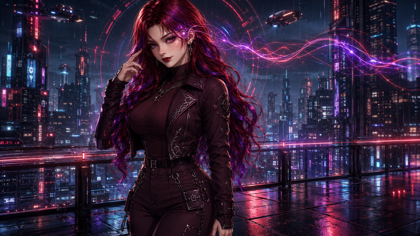 Cover art for My Accidental Lesbian Cybernetic Pairing, a sweet scenario on AI Dungeon