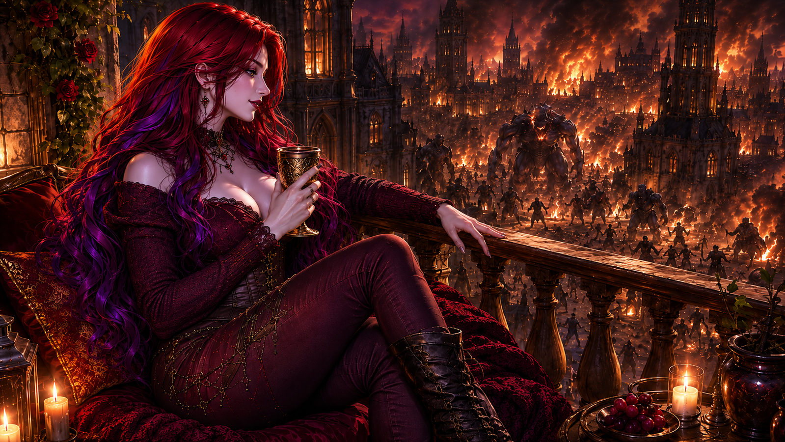 Cover art for The End Is Lovely From Here, a home scenario on AI Dungeon