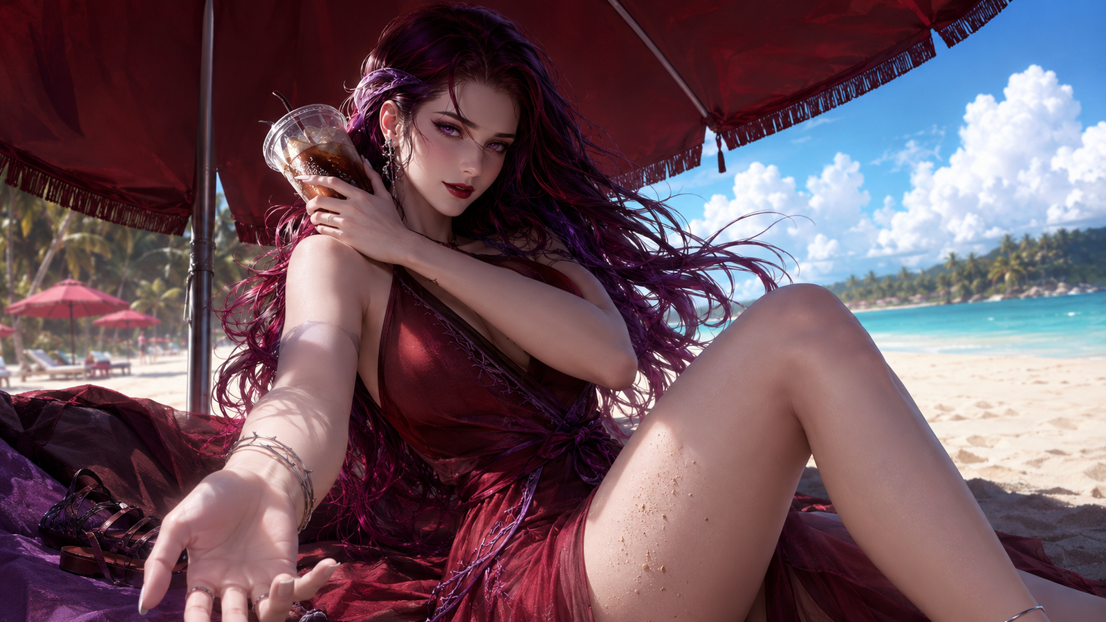 Cover art for I Hate the Beach, a gothai scenario on AI Dungeon