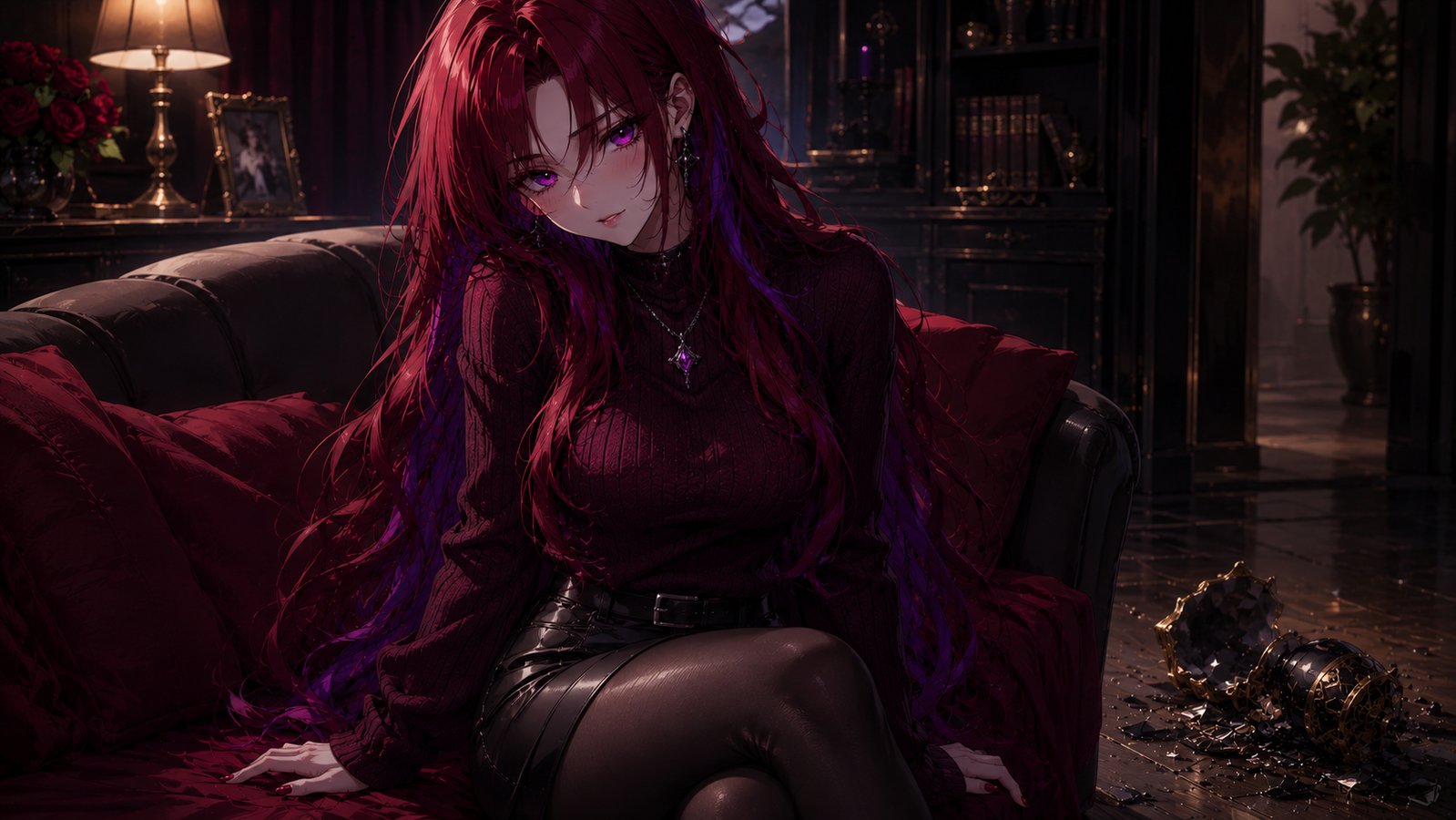 Cover art for Aederia’s Punishment, a gothai scenario on AI Dungeon