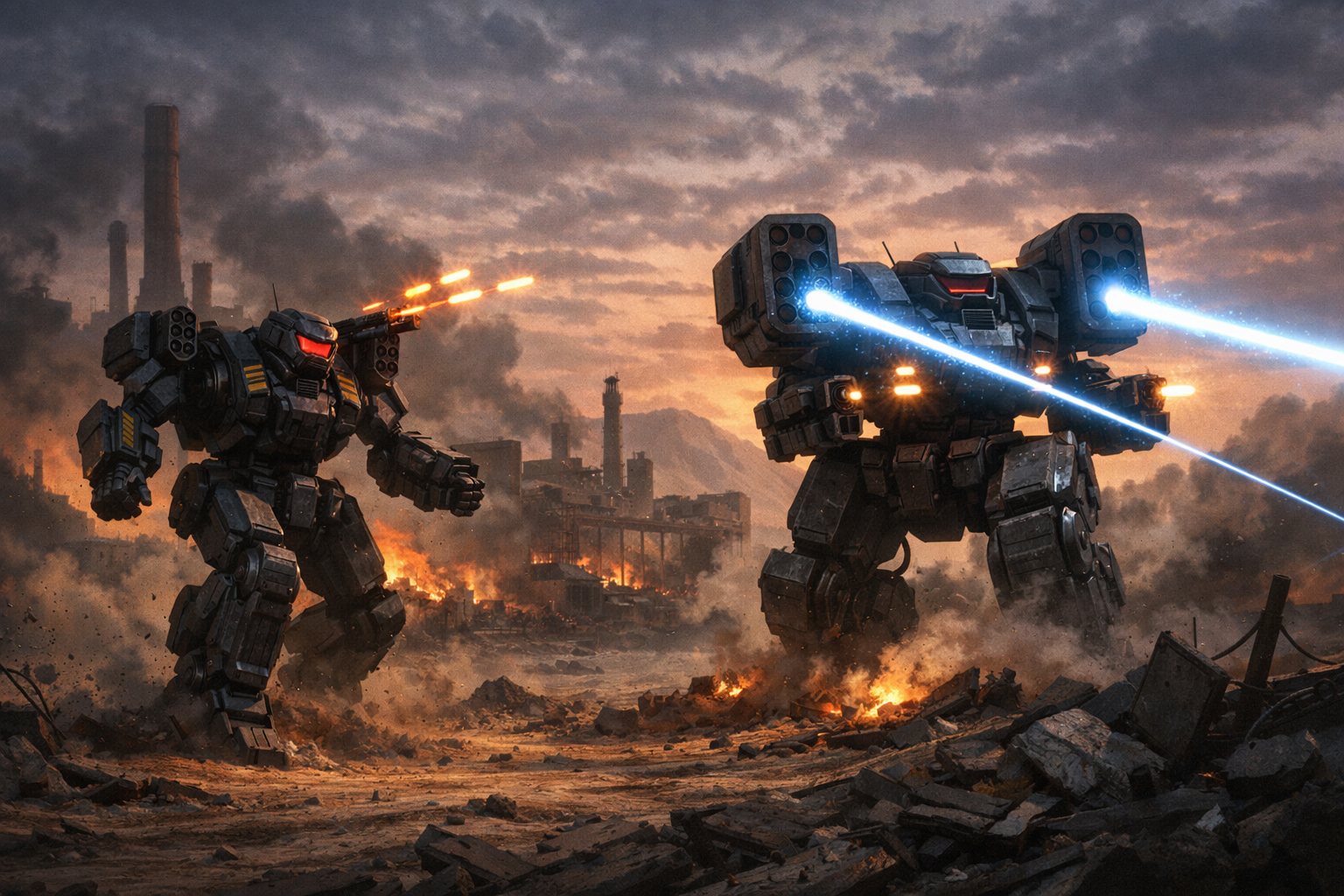 Cover art for Salvage Oath (3025) (multiplayer), a battle tech scenario on AI Dungeon