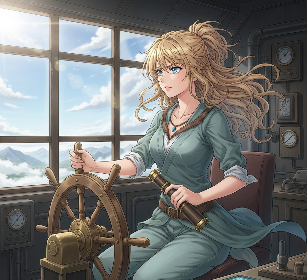 Cover art for Sky Pirates Of Ravoria, a fantasy scenario on AI Dungeon