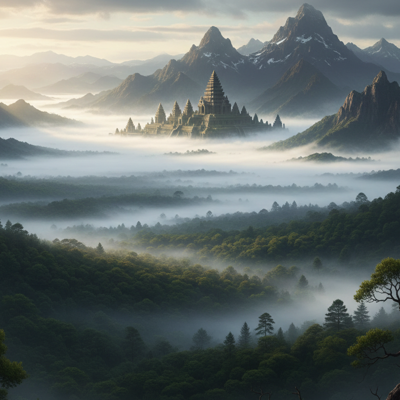 Cover art for The Last Forest, a post apocalyptic scenario on AI Dungeon