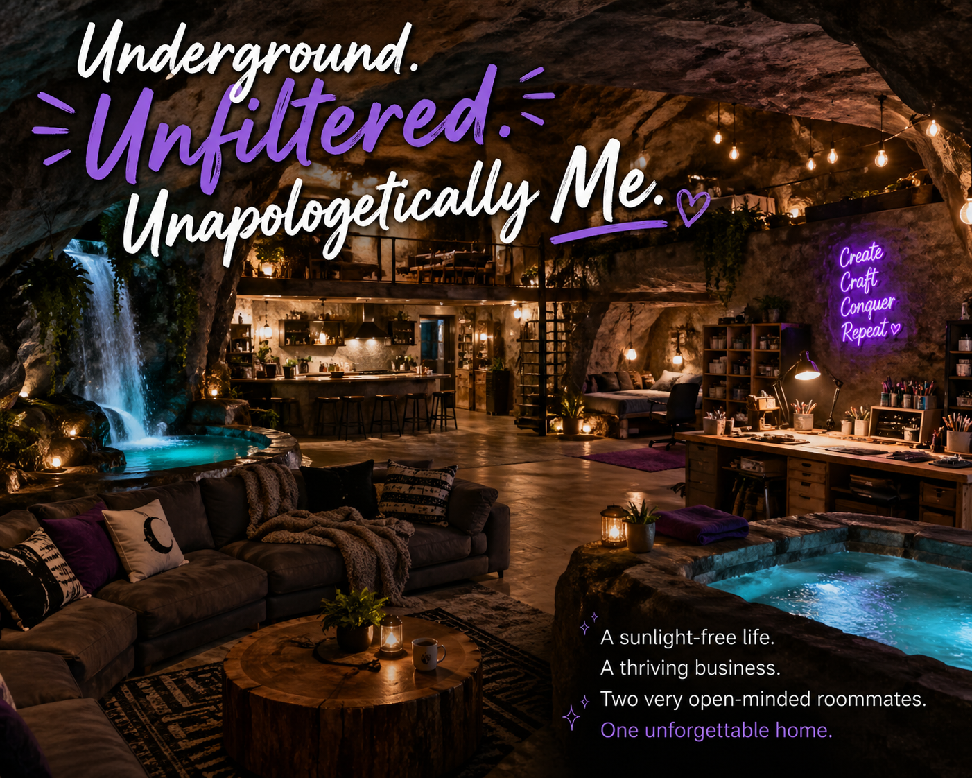Cover art for Life Underground. on AI Dungeon