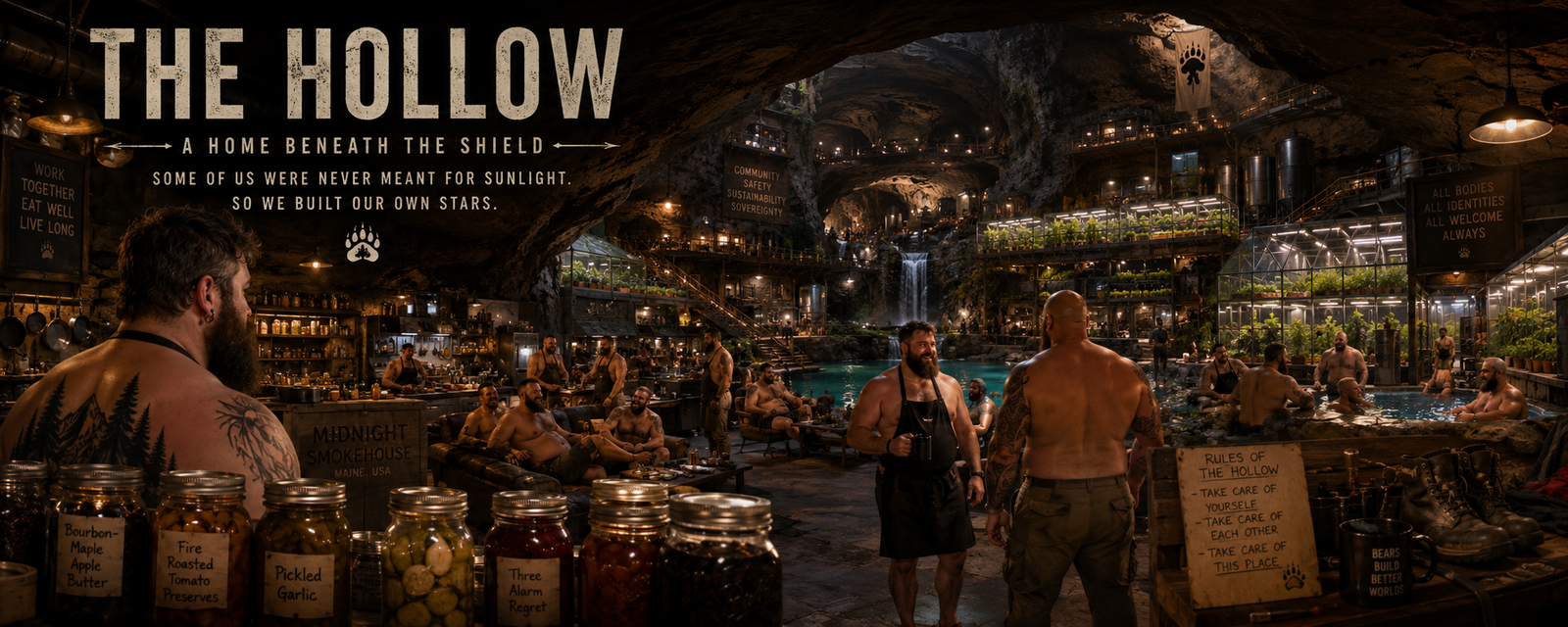 Cover art for The Hollow, a slice of life scenario on AI Dungeon