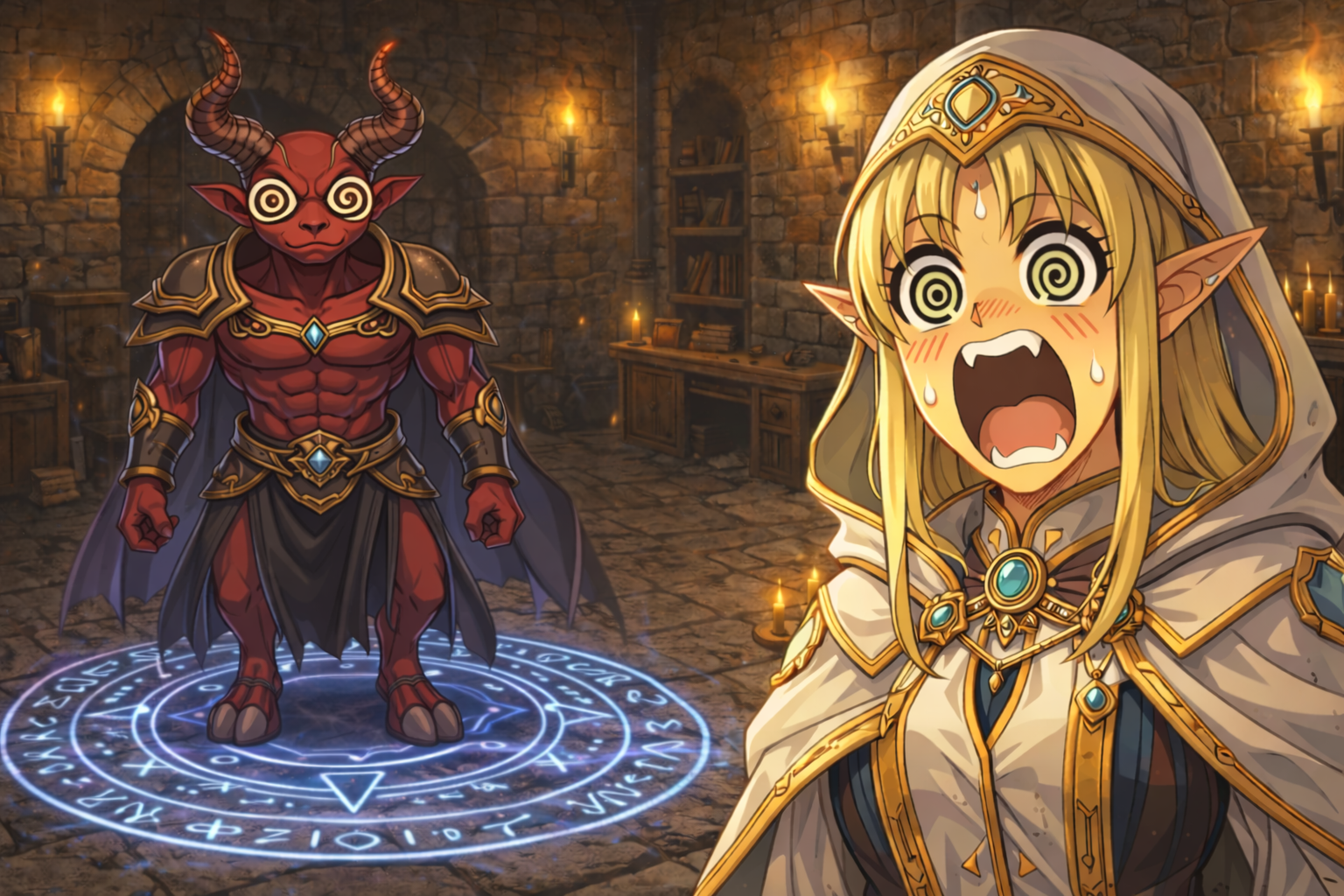 Cover art for Mistakes Were Made (Summoner Edition), a magic scenario on AI Dungeon
