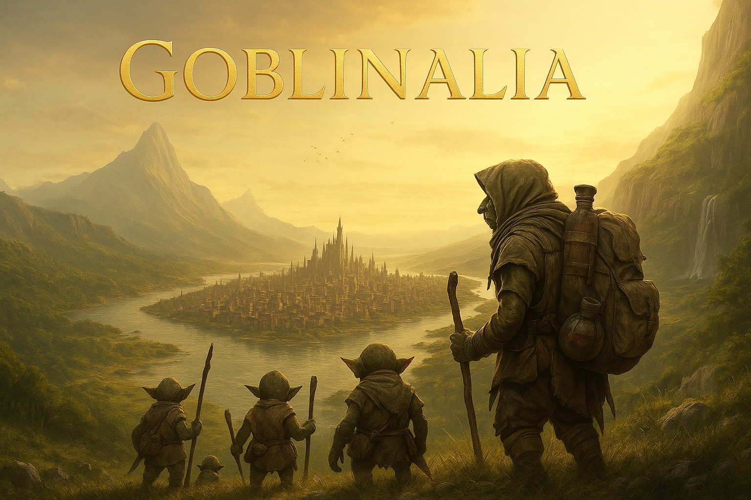 Cover art for Goblinalia, a fantasy scenario on AI Dungeon