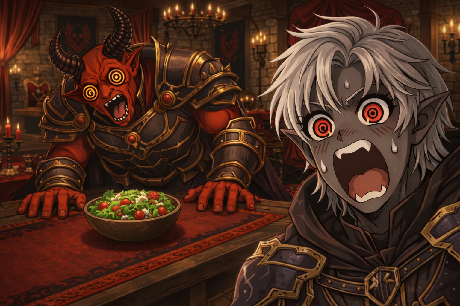 Cover art for Mistakes Were Made (Demon King Edition), a demon scenario on AI Dungeon