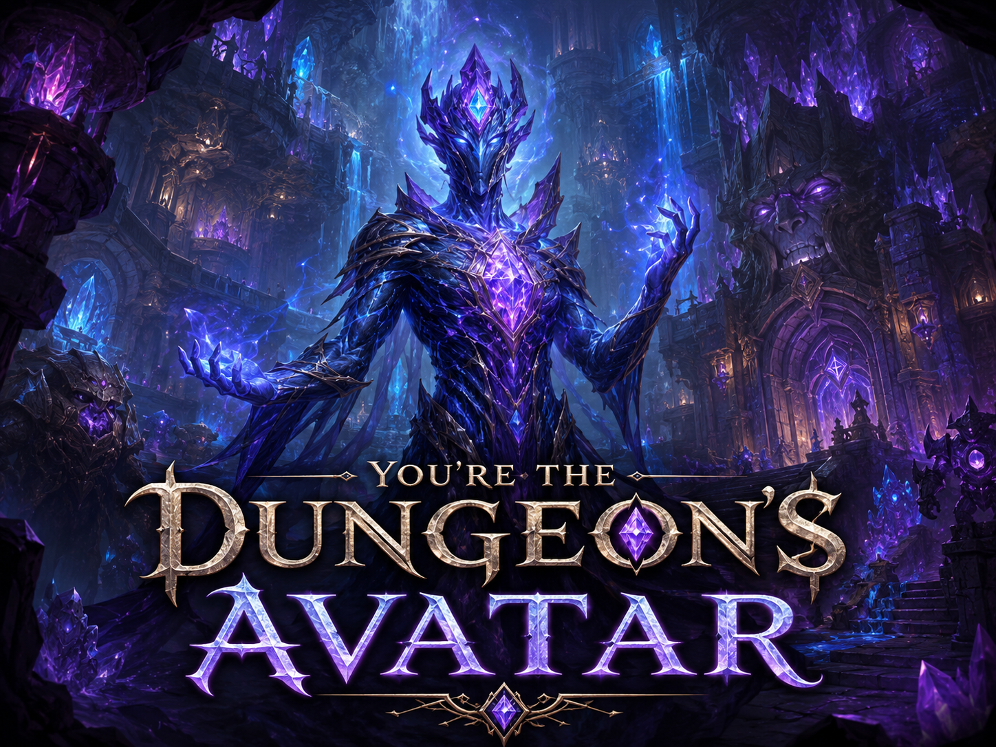 Cover art for You're the Dungeon's Avatar, a magic scenario on AI Dungeon