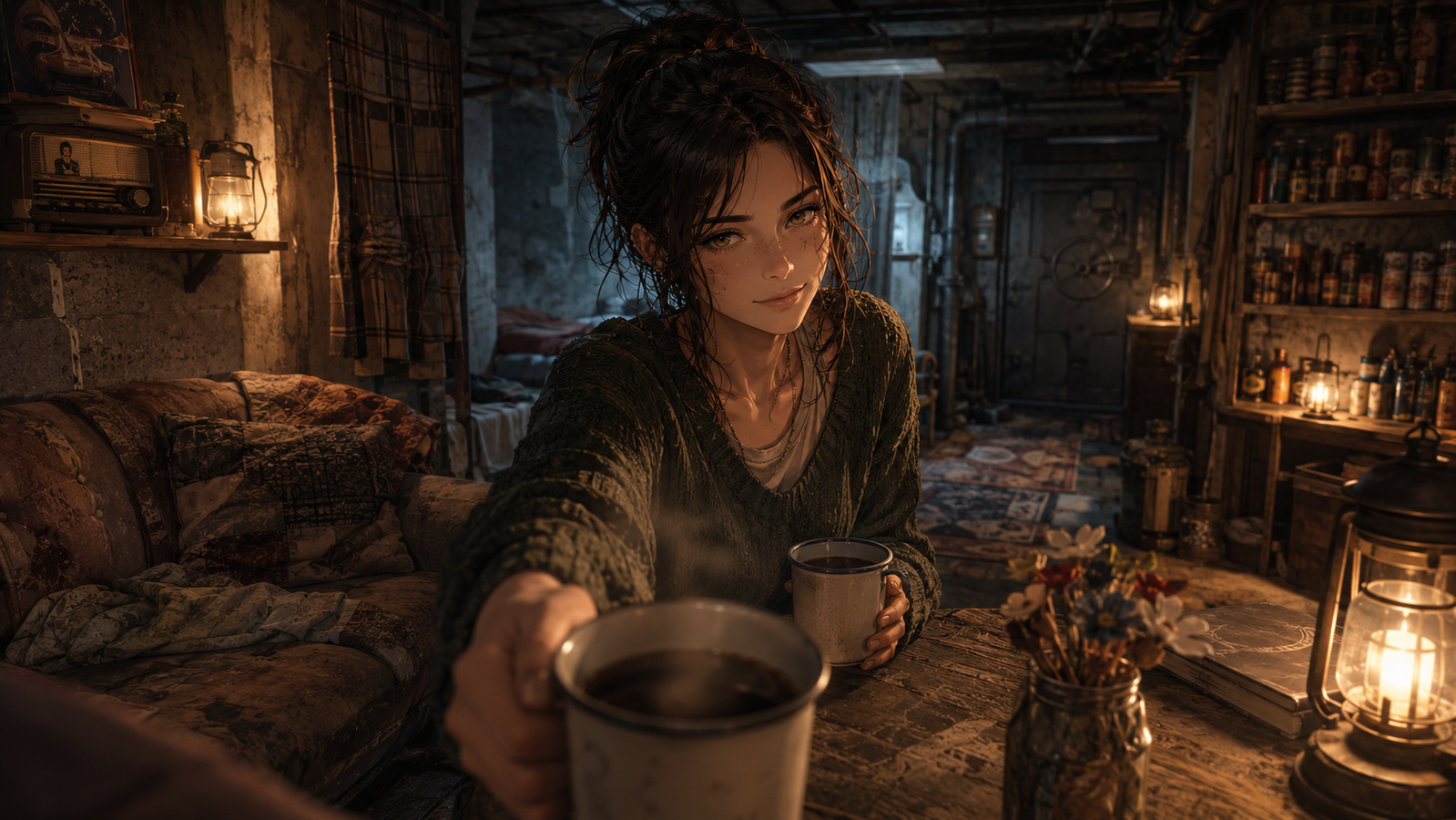 Cover art for The Quiet End (ðŸŽ), an innerself scenario on AI Dungeon