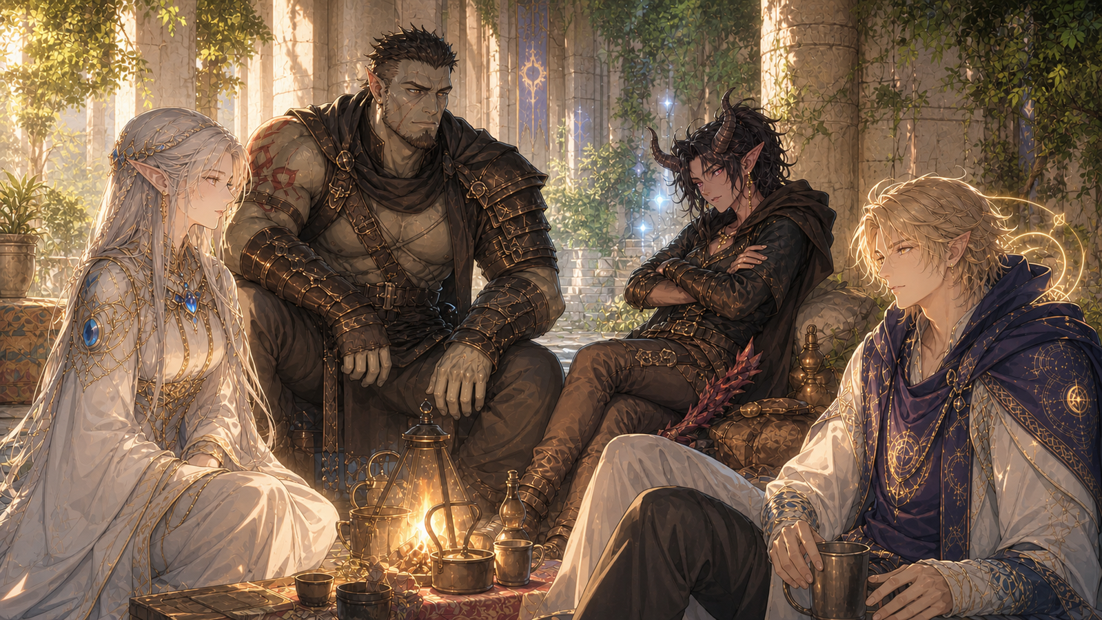 Cover art for Will You Betray Your Party? (đźŽ), an innerself scenario on AI Dungeon
