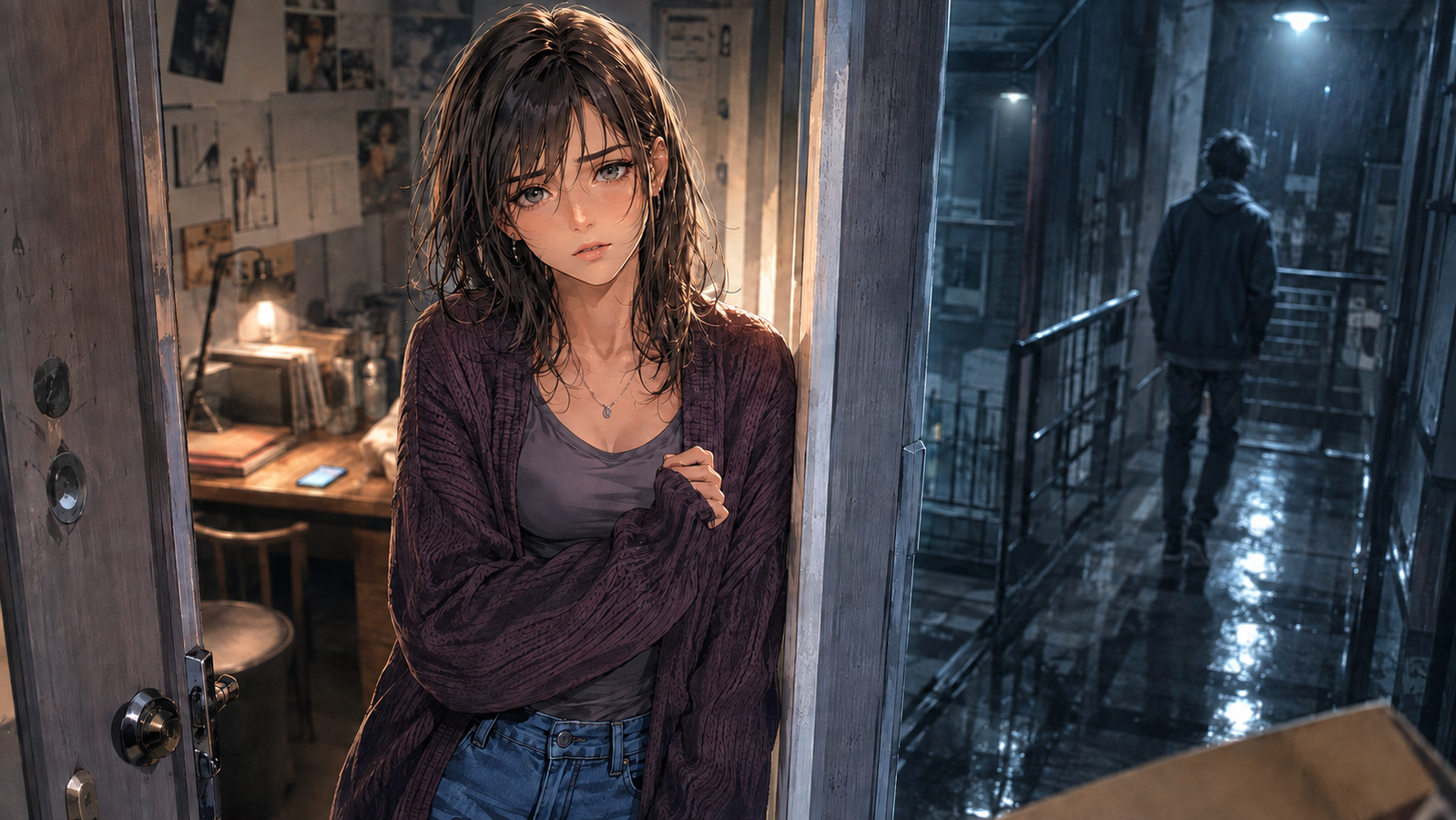 Cover art for Someone She Needs (ðŸŽ), an innerself scenario on AI Dungeon