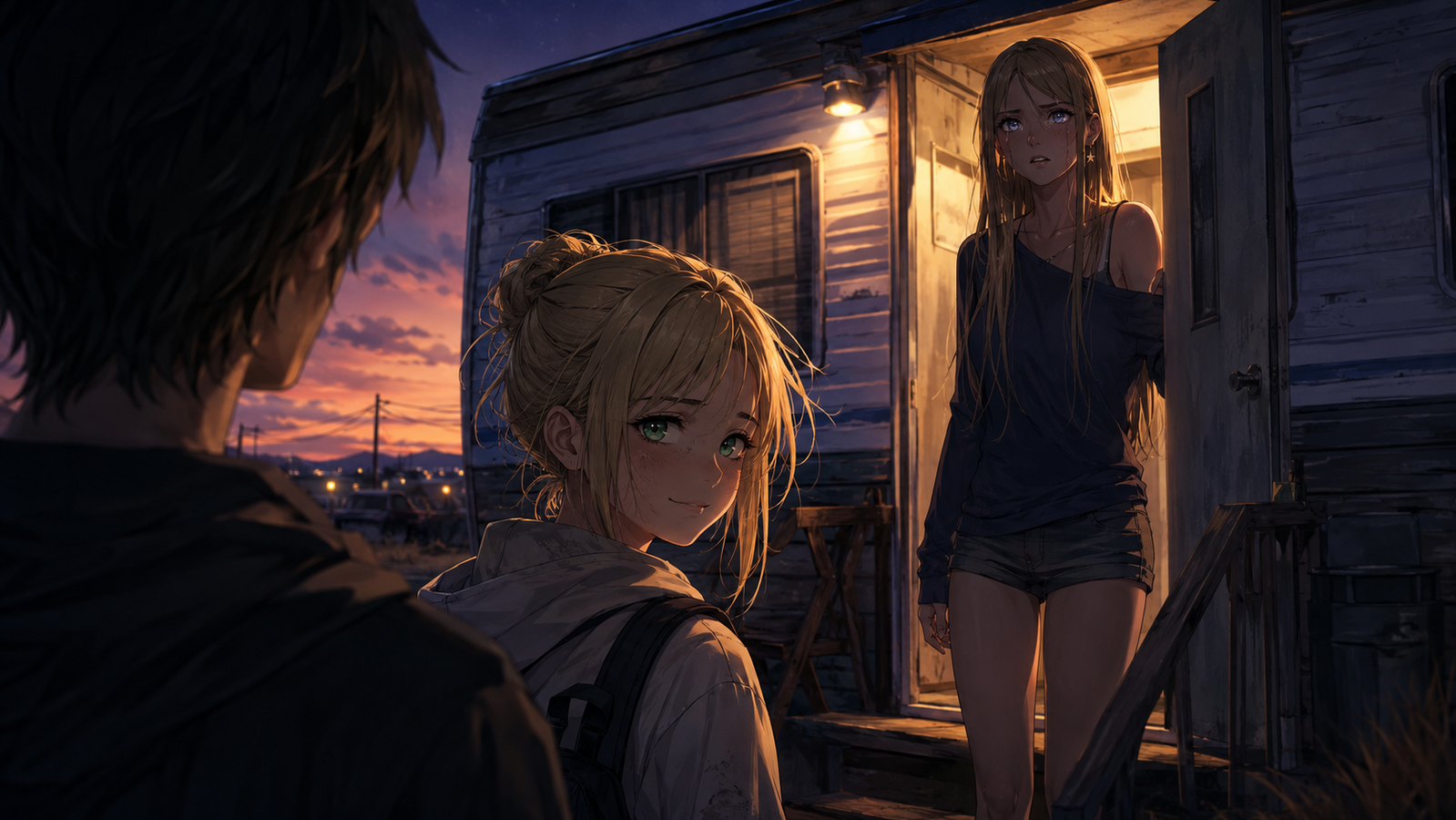 Cover art for The Girl Behind the Bully (ðŸŽ), an innerself scenario on AI Dungeon