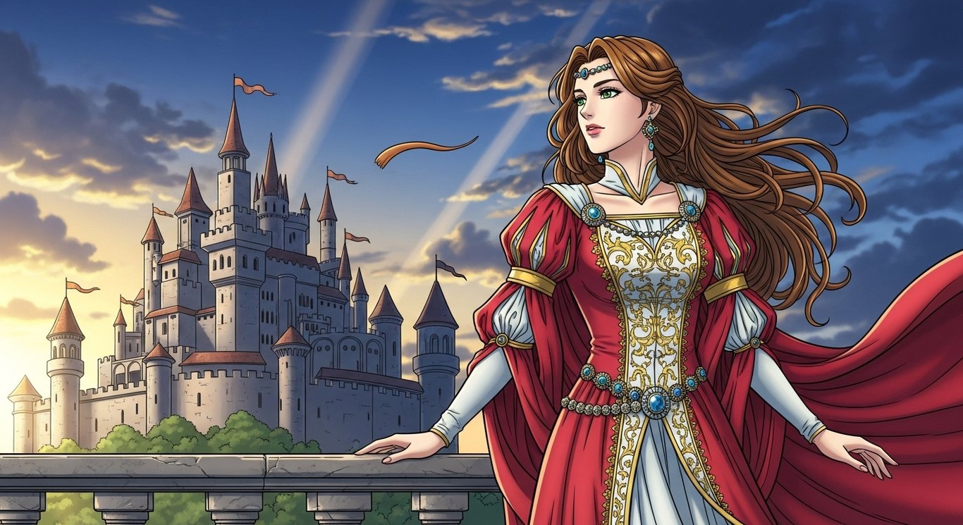 Cover art for Now you rule! - The Throne of Ardynor, a kingdom scenario on AI Dungeon
