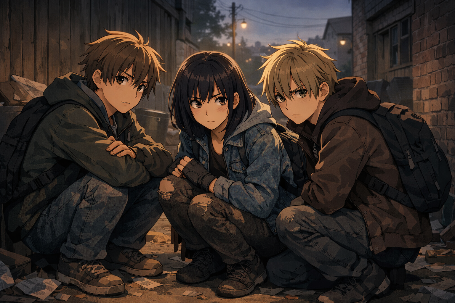 Cover art for Runaways (ðŸŽ), an inner self scenario on AI Dungeon