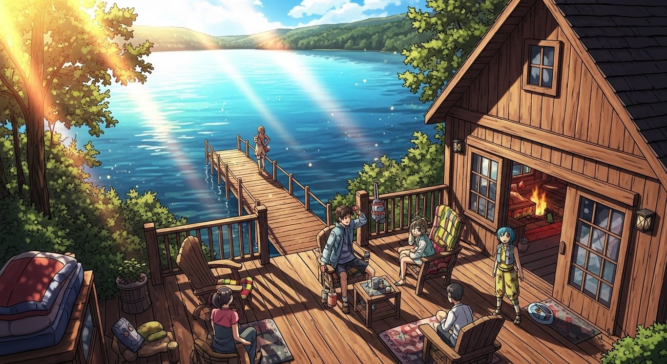Cover art for The Nanny: Summer Vacation (Slice of Life), a slice of life scenario on AI Dungeon