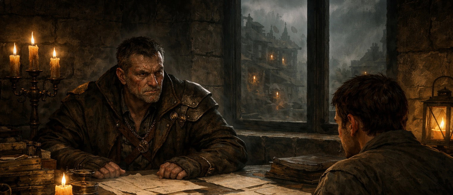 Cover art for The Crown’s Quiet Hand, a lola scenario on AI Dungeon