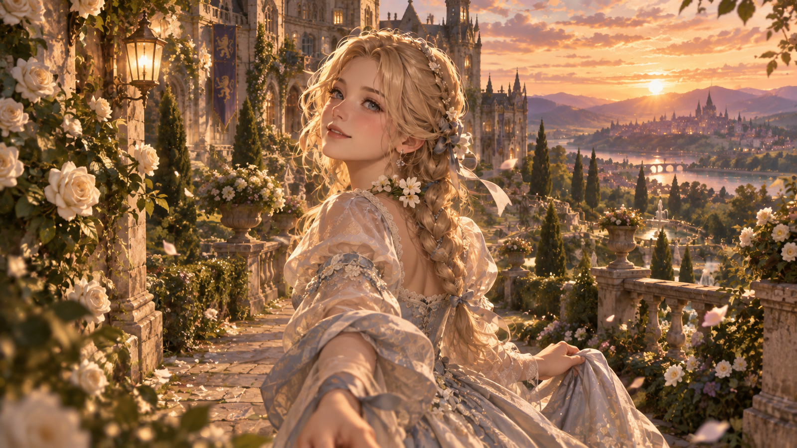 Cover art for Where She Belongs (ðŸŽ), an innerself scenario on AI Dungeon