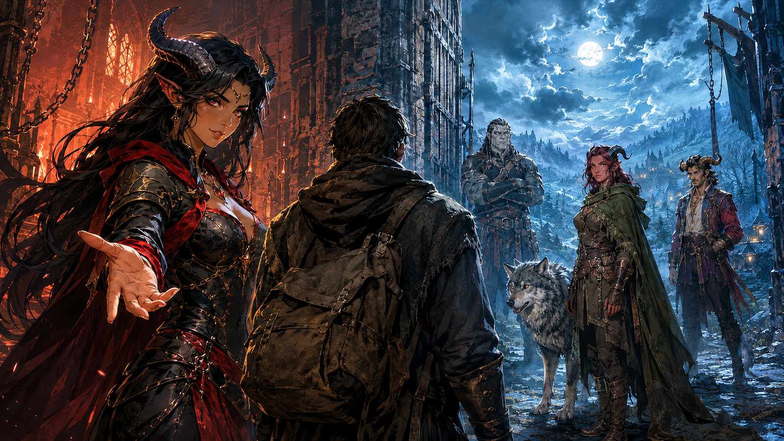 Cover art for The One They Left Behind (ðŸŽ), an innerself scenario on AI Dungeon