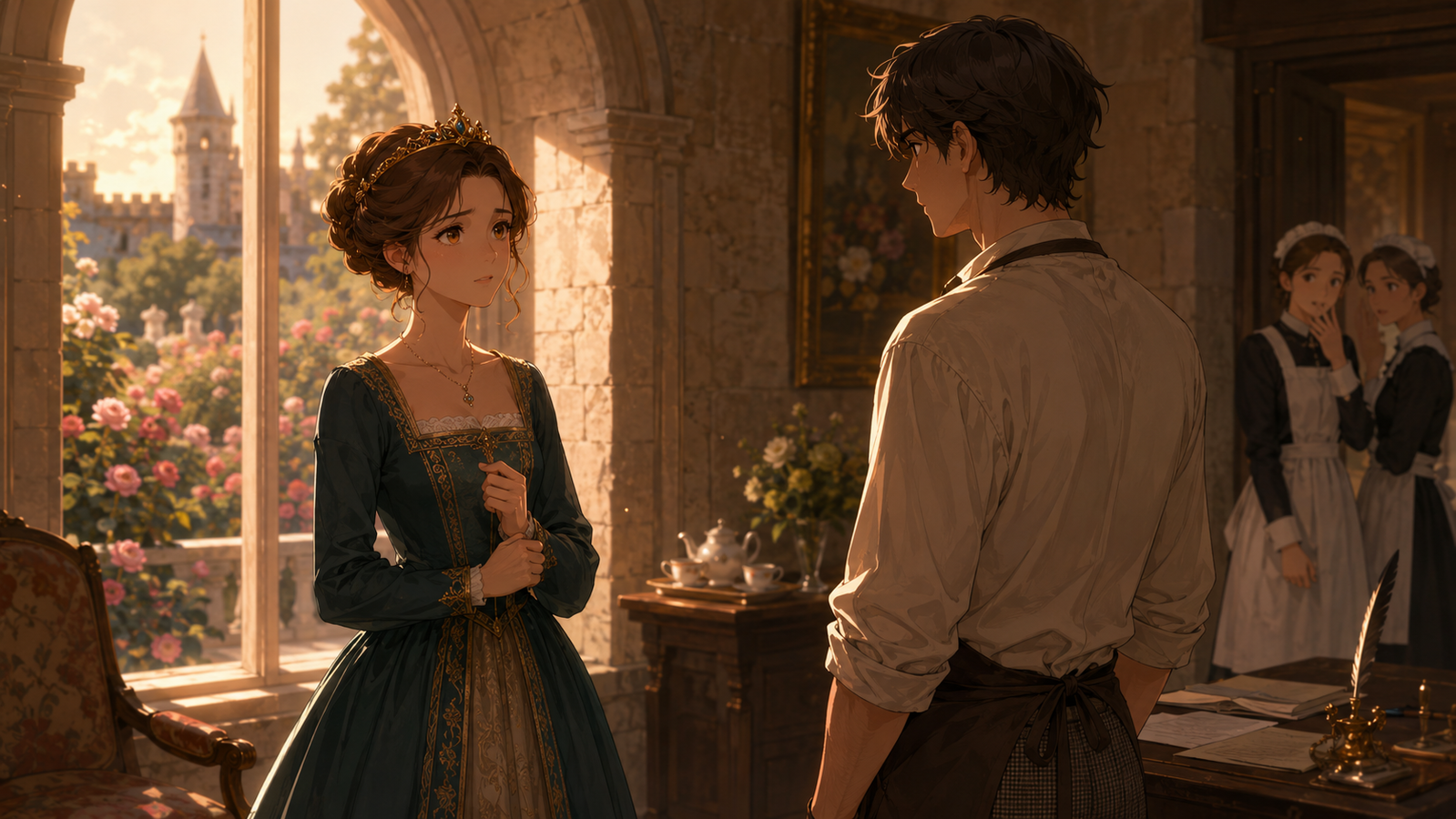 Cover art for A Very Official Childhood Wedding (ðŸŽ), an innerself scenario on AI Dungeon