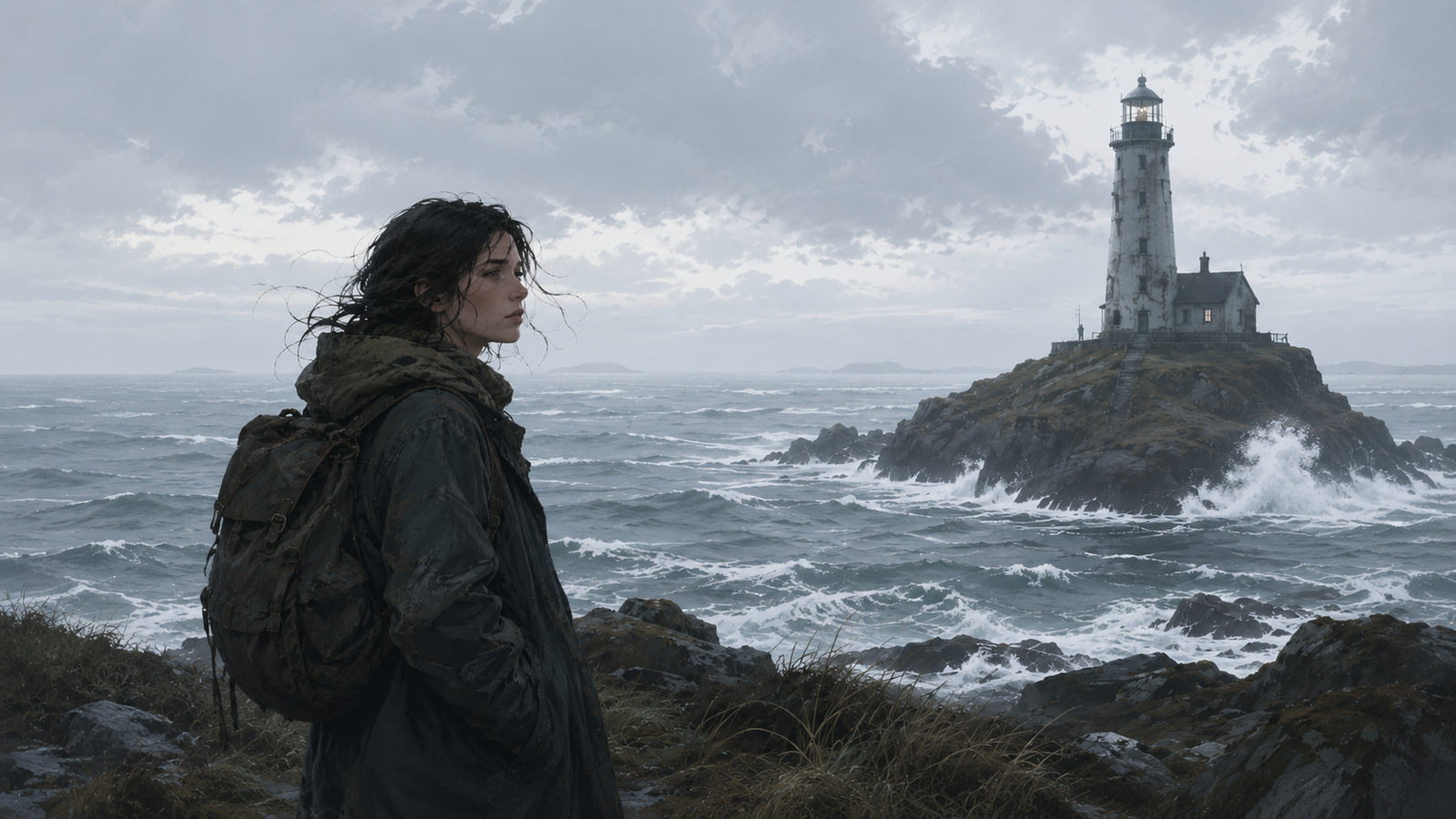 Cover art for Where the Sea Waits (ðŸŽ), an innerself scenario on AI Dungeon
