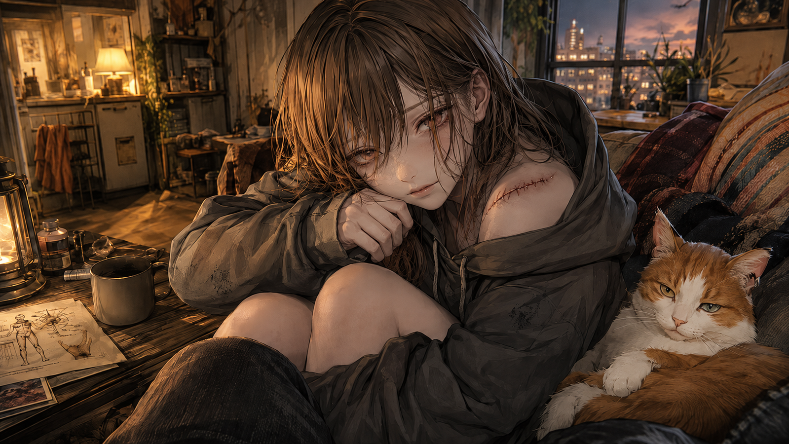 Cover art for Undying Love (ðŸŽ), an innerself scenario on AI Dungeon