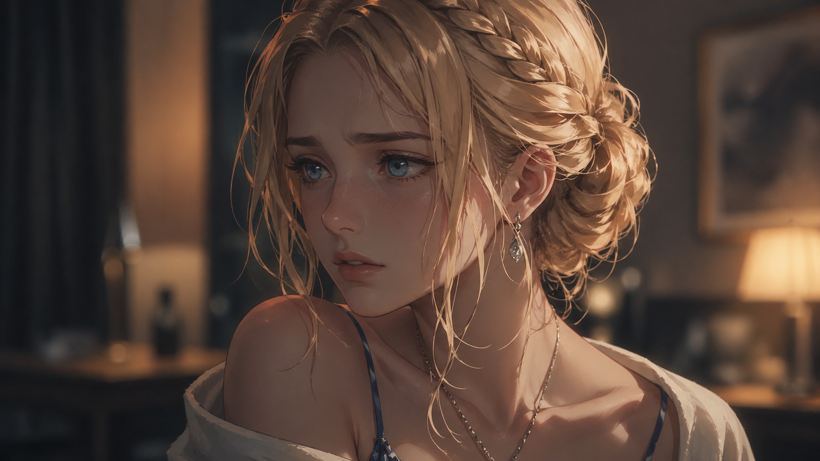 Cover art for Fragments of the Night (ðŸŽ), an innerself scenario on AI Dungeon