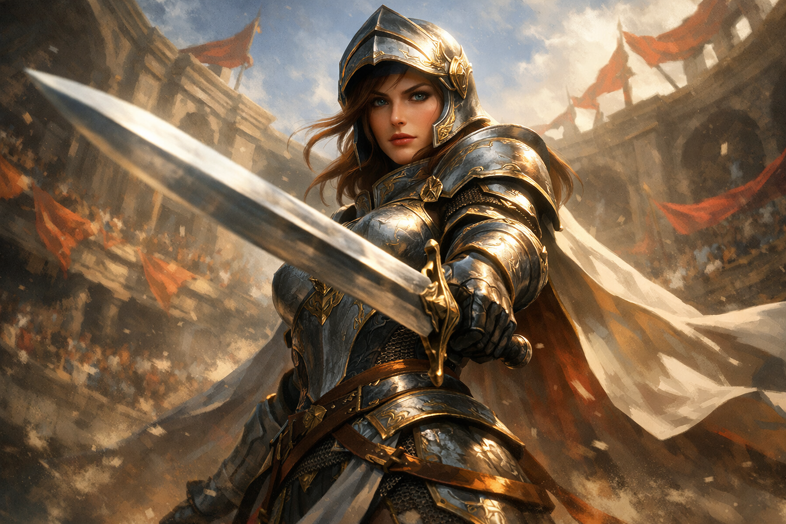 Cover art for The Princess's Challenge (đźŽ), an innerself scenario on AI Dungeon