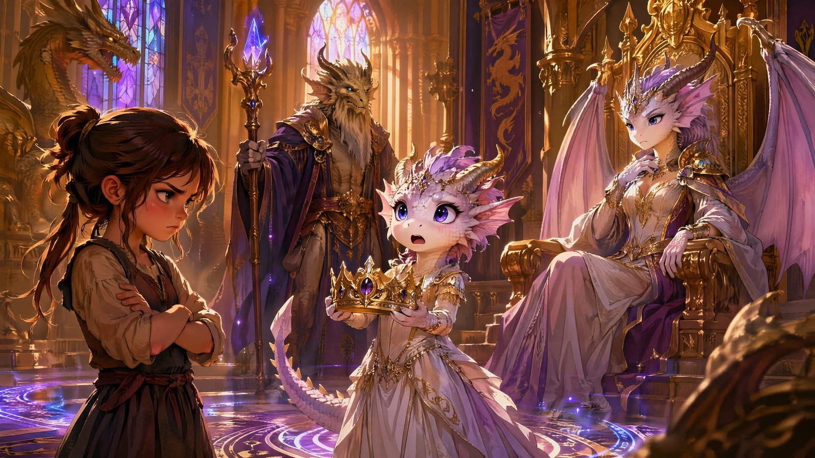 Cover art for The dragon princess , an autocard scenario on AI Dungeon