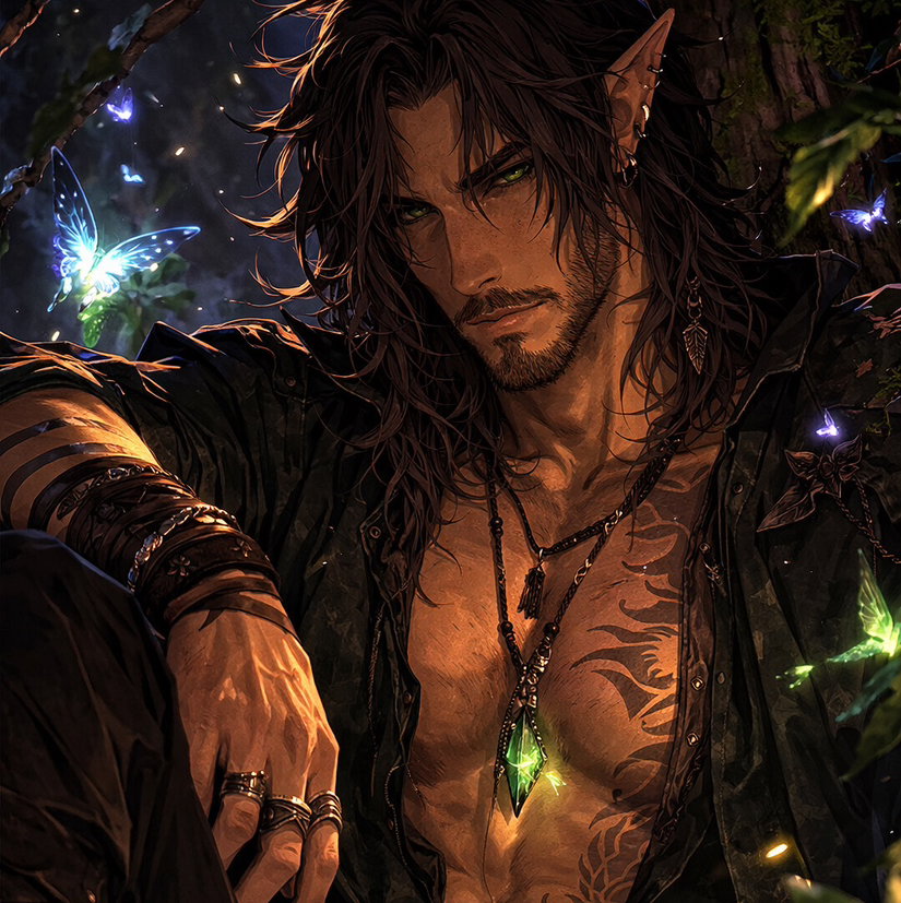 Cover art for Rogue elf, a savehusbandos scenario on AI Dungeon