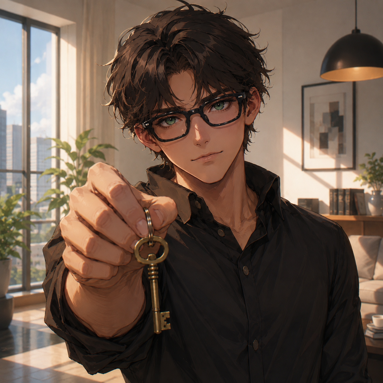 Cover art for Your next roomate, a roomate scenario on AI Dungeon