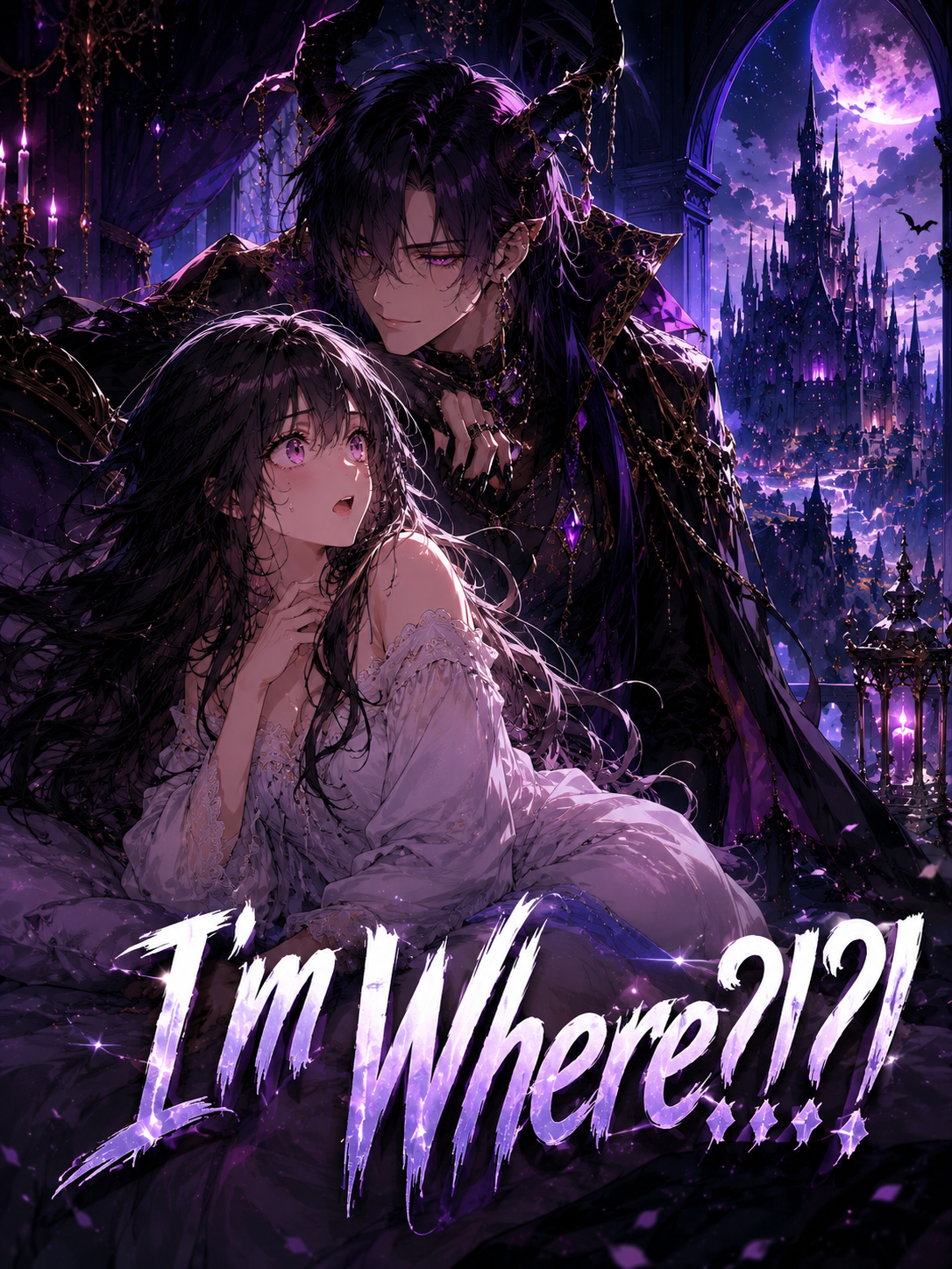 Cover art for I’m Where?!?!, a romance scenario on AI Dungeon