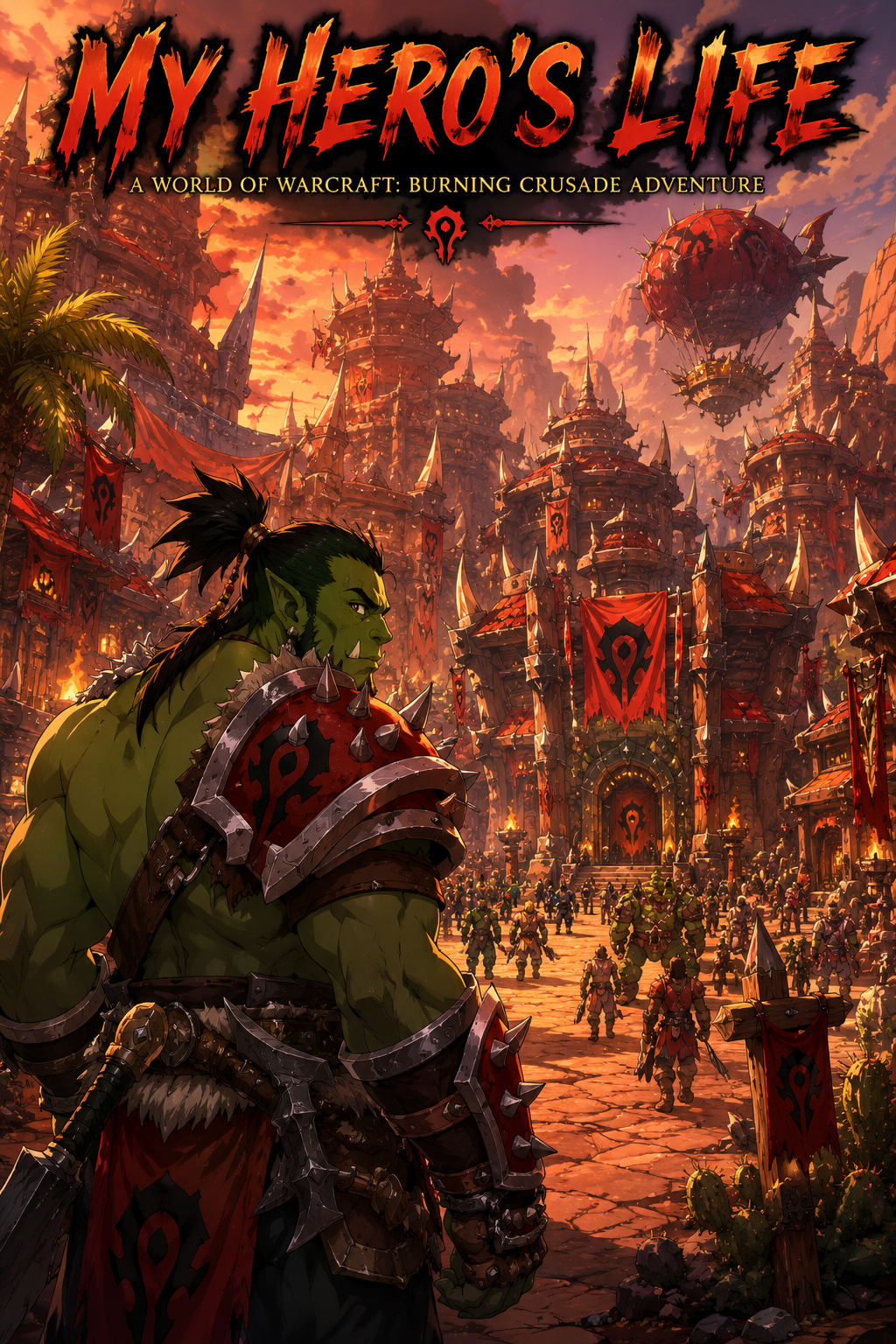 Cover art for My Hero’s Life!!, a survival scenario on AI Dungeon