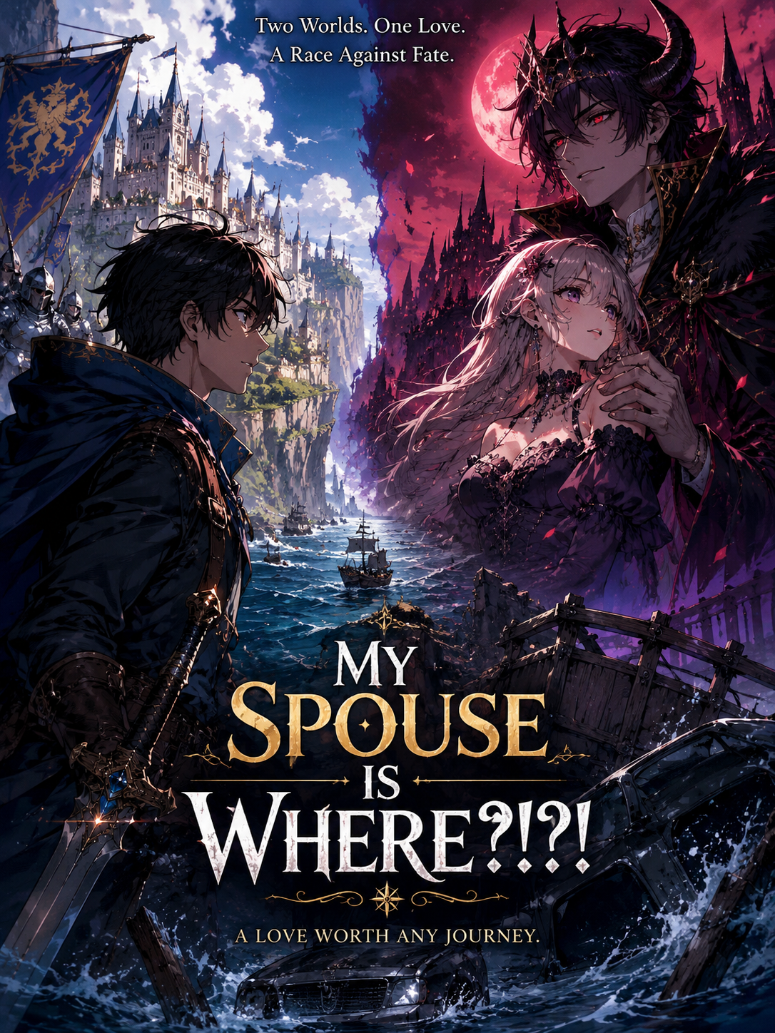 Cover art for My Spouse is where?!?!, a romance scenario on AI Dungeon