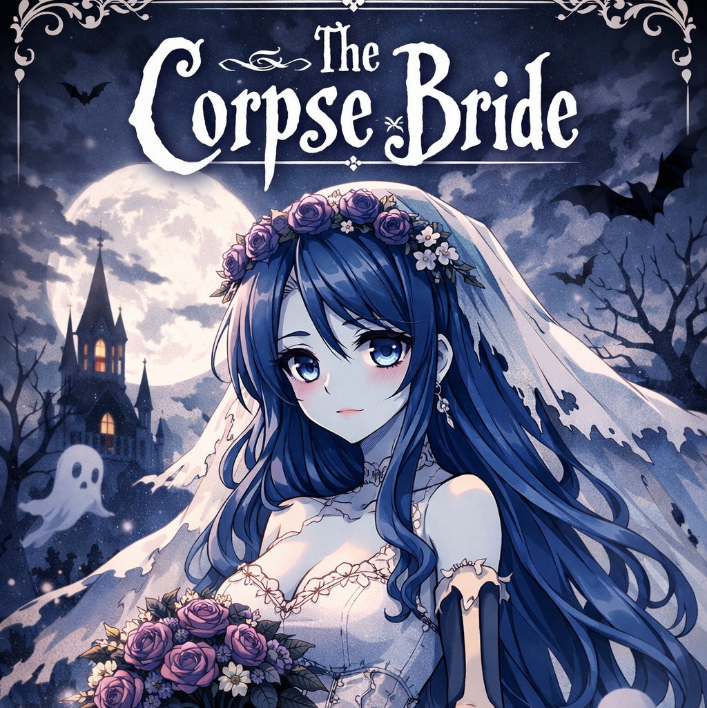 Cover art for The corpse bride, a slice of life scenario on AI Dungeon
