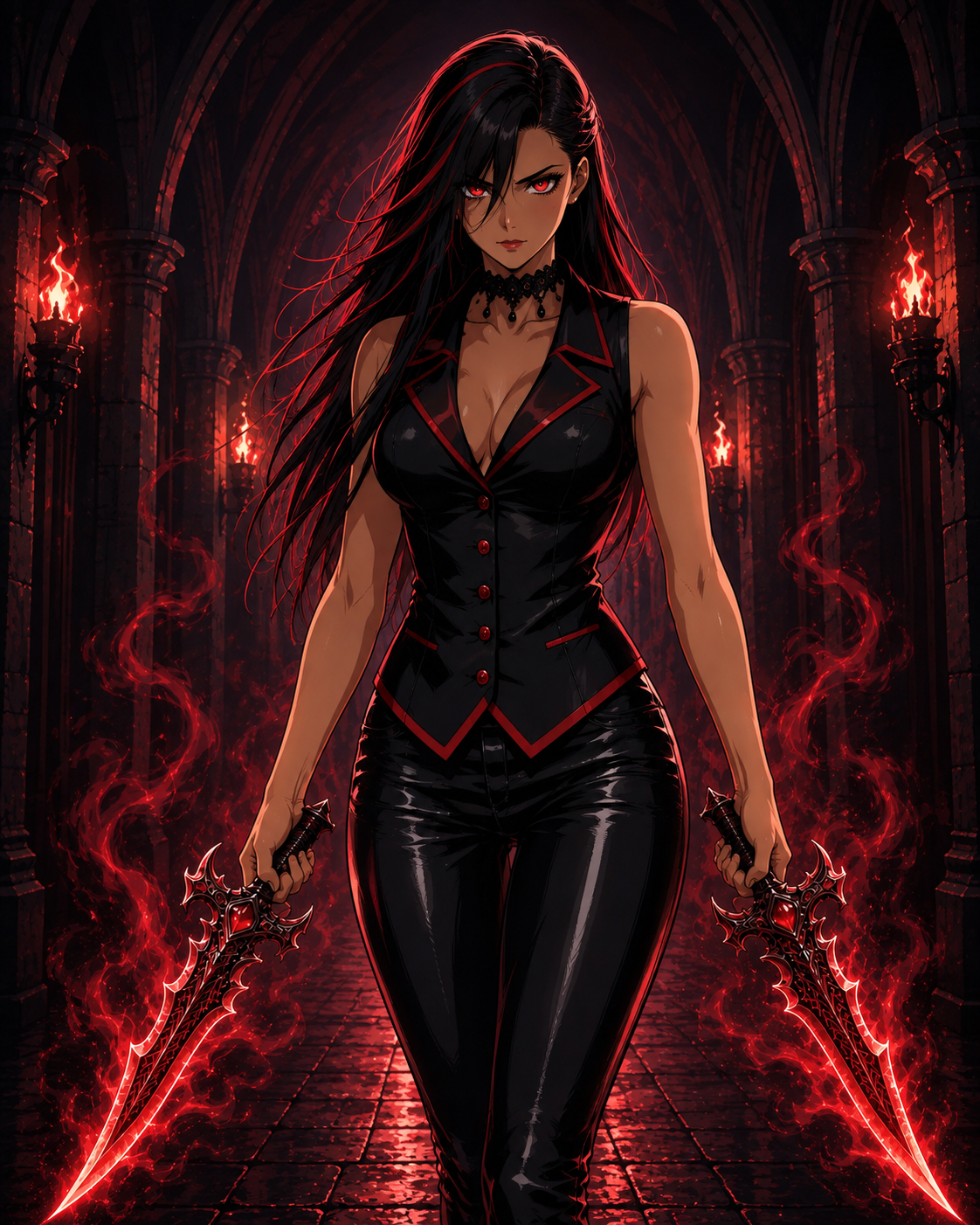 Cover art for Her Prey, a modern scenario on AI Dungeon