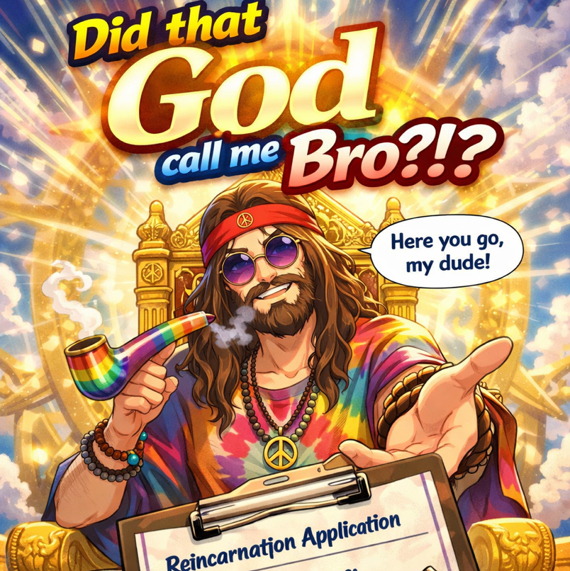 Cover art for Did that God call me Bro?!?, an isakai scenario on AI Dungeon