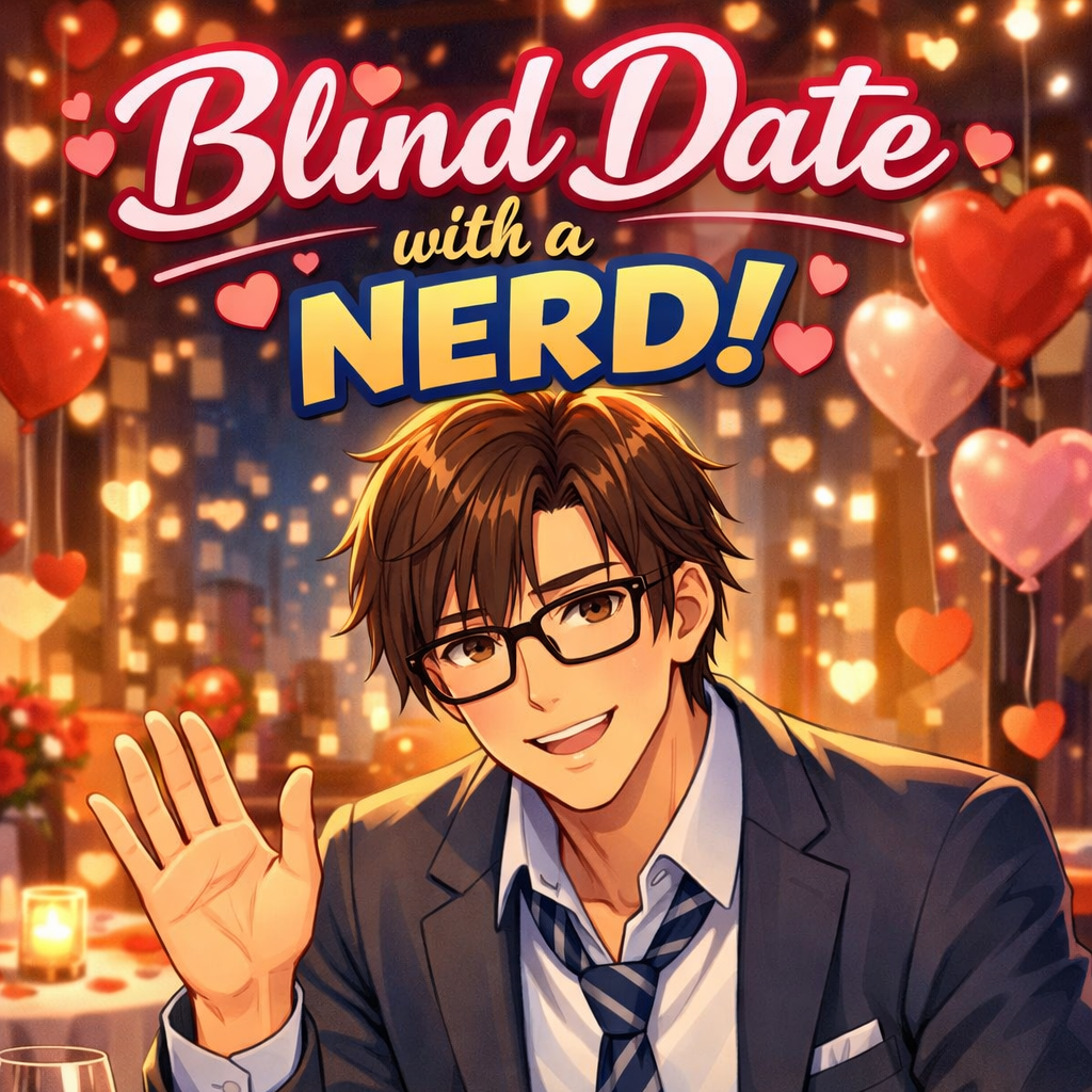 Cover art for Blind date with a nerd!, a romance scenario on AI Dungeon