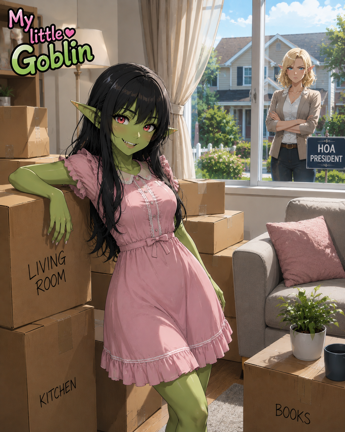 Cover art for My little Goblin, a modern scenario on AI Dungeon